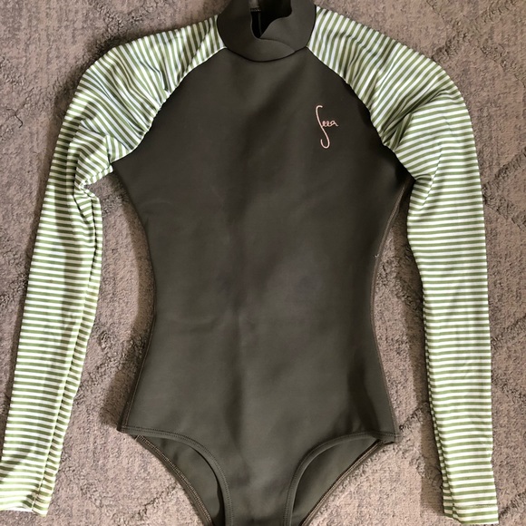 seea Other - Seea Green Surf Suit -size XS